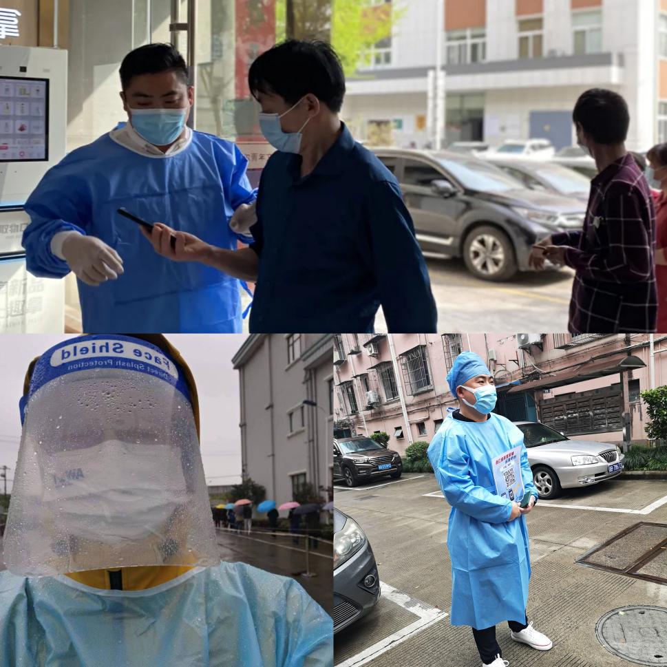 Shouldering the responsibility to fight against the epidemic...