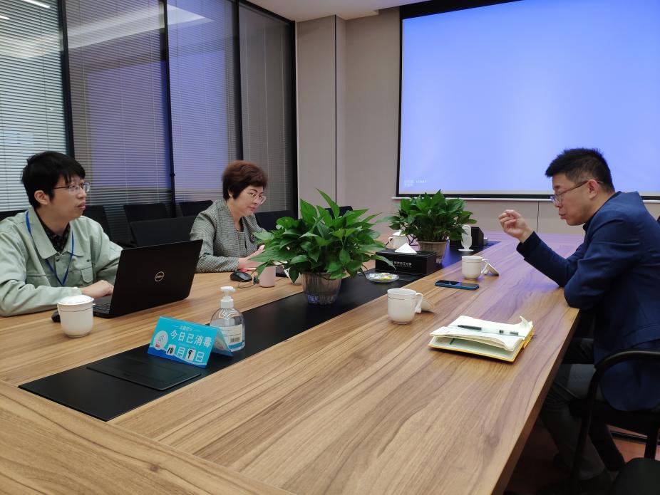 向党的二十大献礼宁波企业党建文化双20工程巡礼采编组走进舜宇集团