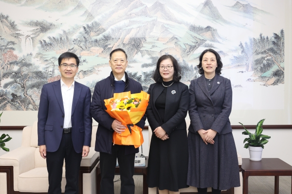 宁波市科协领导拜访新当选院士李琳 转达市委市政府关心慰问